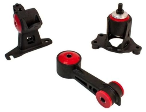 Bild på Innovative 11 - 15 Honda CR - Z L - Series Black Steel Mounts 85A Bushings