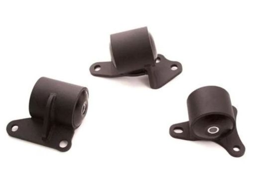 Bild på Innovative 92 - 96 Prelude F - SeriesH - Series Black Steel Mounts 85A Bushings (Auto ChassisTrans)