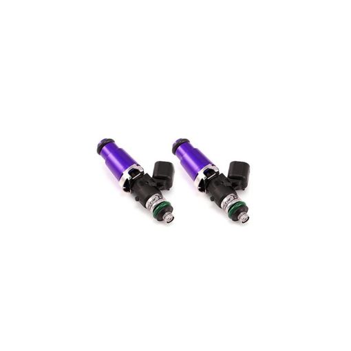 Bild på Injector Dynamics ID1050X Injectors - 60mm Length - 14mm Purple Top - 14mm Lower O - Ring (Set of 2)