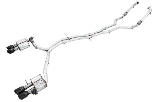 Bild på AWE Tuning Audi B9 S5 Coupe SwitchPath Exhaust w Black Diamond Tips (102mm)