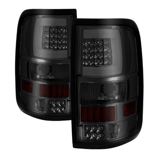 Bild på xTune 04 - 08 Ford F150 Styleside V3 LED Tail Lights - Smoke (ALT - ON - FF15004G3LB - LBLED - SM)