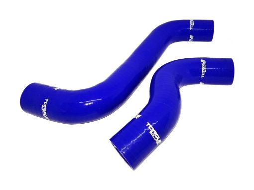 Bild på Torque Solution 2015 Subaru WRX 2014 Forester XT Silicone Radiator Hose Kit - Blue