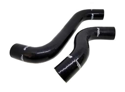 Bild på Torque Solution 2015 Subaru WRX 2014 Forester XT Silicone Radiator Hose Kit - Black