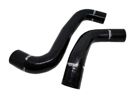 Bild på Torque Solution 08 - 14 Subaru WRX 08 - 18 STI 09 - 13 Forester XT Silicone Radiator Hose Kit - Black