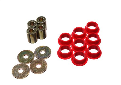 Bild på Energy Suspension 00 - 09 Honda S2000 Red Rack and Pinion Bushing Set