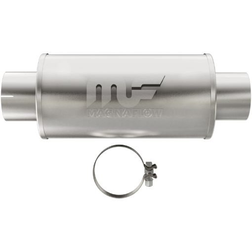 Bild på MagnaFlow Muffler Mag DSL SS 7x7x14 4in Inlet 4in Outlet