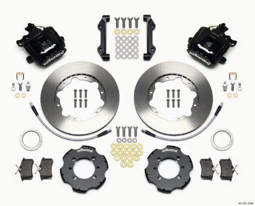 Bild på Wilwood Combination Parking Brake Rear Kit 11.00in 2012 Fiat 500 w Lines