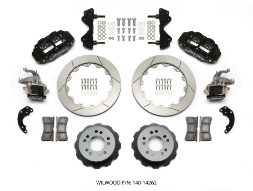 Bild på Wilwood Narrow Superlite 4R MC4 Rear Kit 12.88 Currie Pro - Tour Unit Bearing Floater