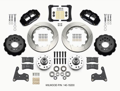 Bild på Wilwood Narrow Superlite 6R Front Hub Kit 14.00in 65 - 72 CDP C Body - Drum