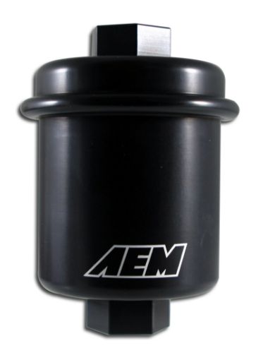 Bild på AEM 94 - 01 Acura Integra 94 - 97 Honda Accord 96 - 00 Civic 97 - 01 Prelude Black Fuel Filter Kit