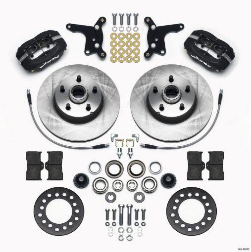 Bild på Wilwood Forged Dynalite Front Kit 11.28in 1 PC RotorHub Ford 1954 - 1956