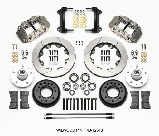 Bild på Wilwood Forged Superlite 4R ST BB Front Kit Road Race 82 - 92 CamaroFirebird