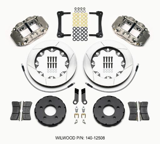 Bild på Wilwood Forged Superlite 4R ST BB Front Kit Road Race 2005 - 2014 Mustang