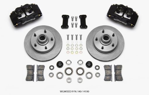 Bild på Wilwood Forged Dynalite Front Kit 11.72in 1 PC RotorHub Ford F100 1948 - 1956