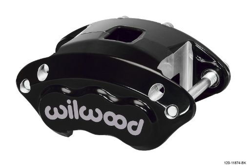 Bild på Wilwood Caliper - D154 - Black 1.121.12in Pistons 1.04in Disc