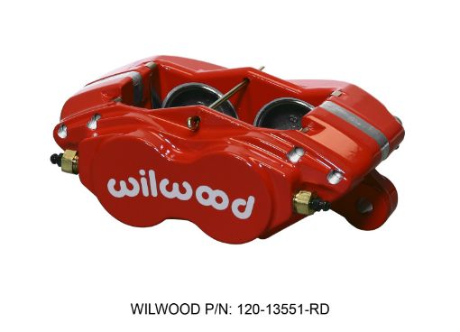 Bild på Wilwood Caliper - Forged Dynalite - M - Red 1.75in Pistons 1.00in Disc