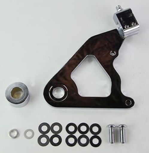 Bild på Wilwood Caliper Mounting Kit Chrome wBracket GP310 2000 - Present Softail