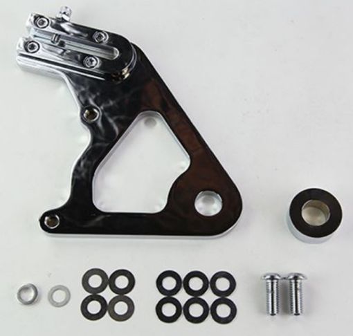 Bild på Wilwood Caliper Mounting Kit Chrome wBracket GP310 1984 - 99 Softail