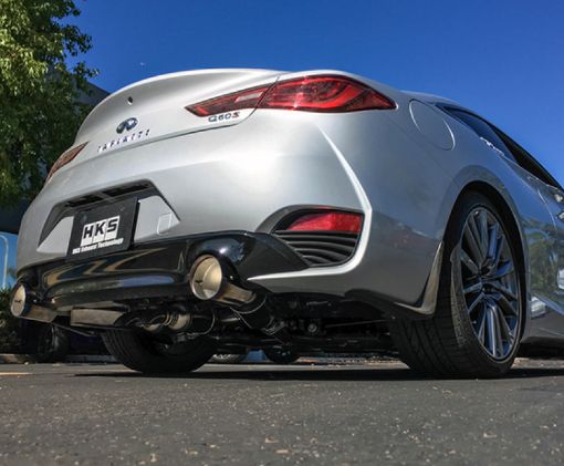 Bild på HKS 2017 Infiniti Q60 (RWD) Dual Hi - Power Titanium Tip Catback Exhaust