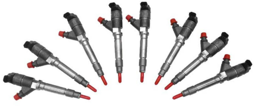 Bild på Exergy 11 - 16 Chevrolet Duramax 6.6L LML Reman 20 Over Injector - Set of 8