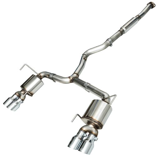 Bild på AWE Tuning 2015 Subaru WRX VA Sedan Touring Edition Exhaust - Chrome Silver Tips (102mm)