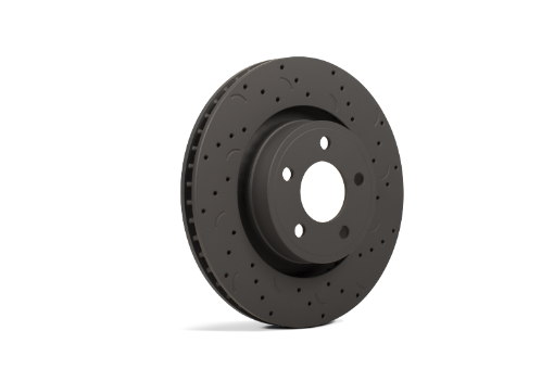 Bild på Hawk Talon 1994 Mercedes - Benz C220 202.022 Body Code Drilled and Slotted Front Brake Rotor Set