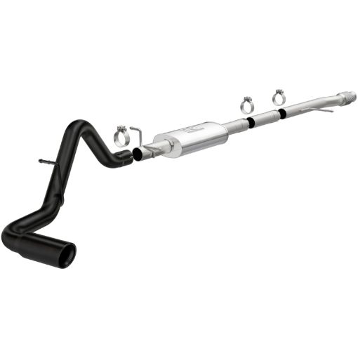 Bild på MagnaFlow 2019 Chevy Silverado 1500 V8 5.3L V6 4.3L Street Series Cat - Back Exhaust w Black Tip